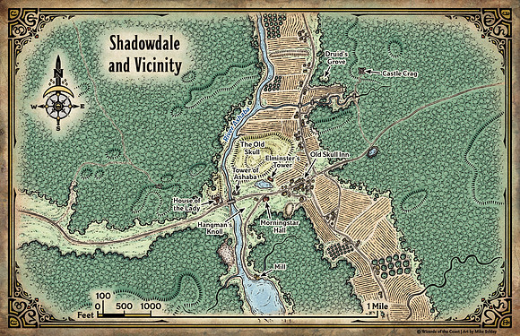 Adventures in Faerun; Shadowdale (Digital Labeled & Unlabeled Versions)