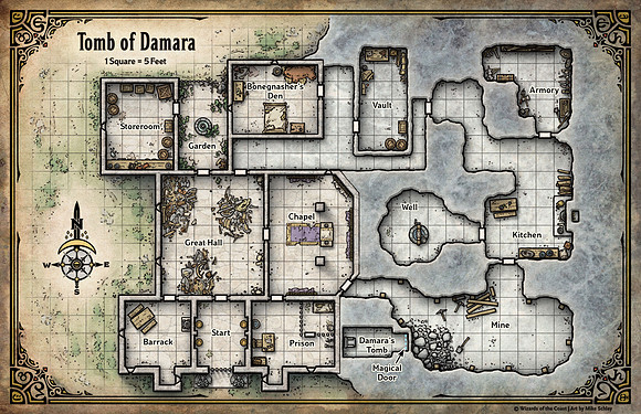 Adventures in Faerun; Tomb of Damara (Digital DM & Player Versions)