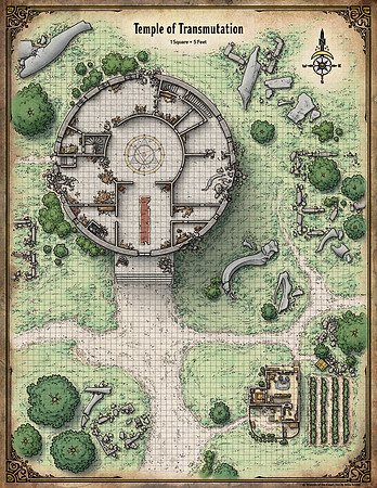 Adventures in Faerun; Temple of Transmutation (Digital DM & Player Versions)