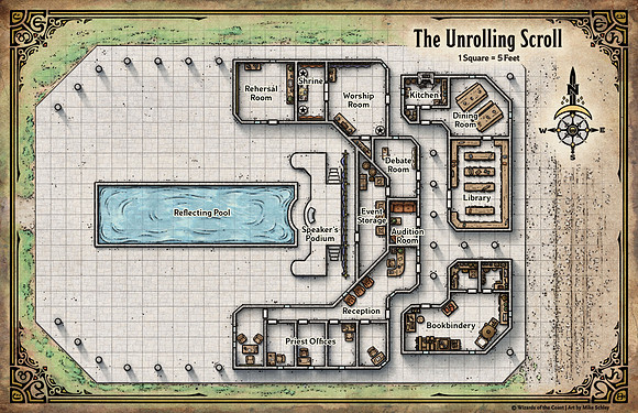 Adventures in Faerun; Unrolling Scroll (Digital DM & Player Versions)