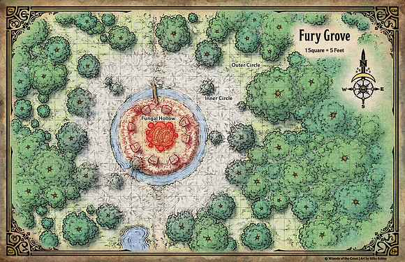 Adventures in Faerun; Fury Grove (Digital DM & Player Versions)