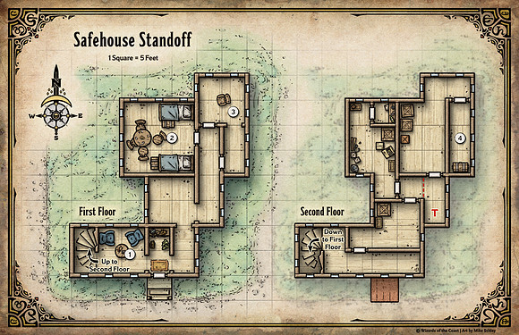 Adventures in Faerun; Safehouse Standoff (Digital DM & Player Versions)