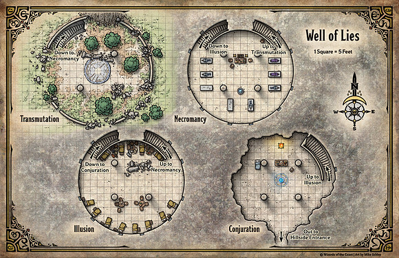 Adventures in Faerun; Well of Lies (Digital DM & Player Versions)
