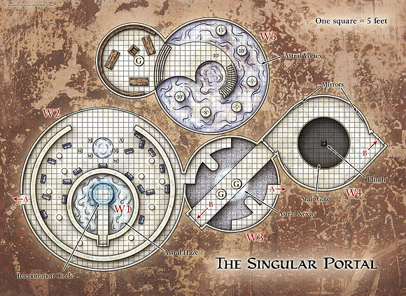 Dungeon #167 - Garaitha's Anvil; Fane of Chanhiir (Digital DM & Player Maps)