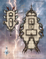 Dungeon #167 - Garaitha's Anvil; Fane of Chanhiir (Digital DM & Player Maps)