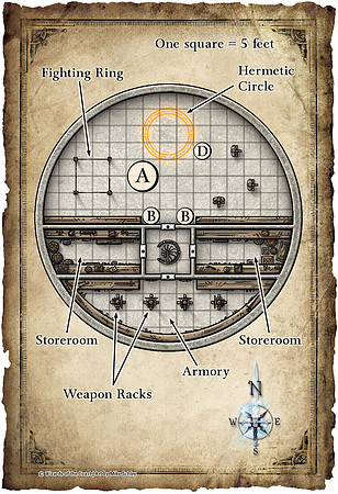 Dungeon #167 - Garaitha's Anvil; Fane of Chanhiir (Digital DM & Player Maps)