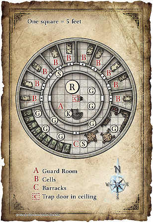 Dungeon #167 - Garaitha's Anvil; Fane of Chanhiir (Digital DM & Player Maps)