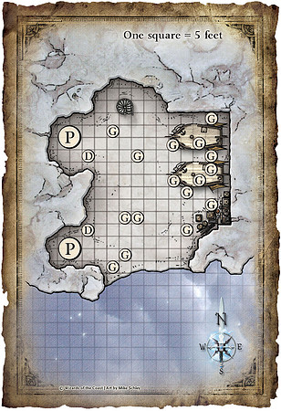 Dungeon #167 - Garaitha's Anvil; Fane of Chanhiir (Digital DM & Player Maps)
