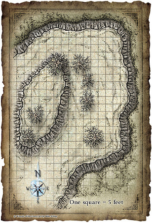 Dungeon #171 - Grasp of the Mantled Citade: SoW 15l; Encounter F5 (Digital DM & Player Maps)
