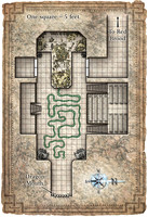 Dungeon #175 - Last Breath of the Dragon Queen; Audience Chamber (Digital DM & Player Maps)