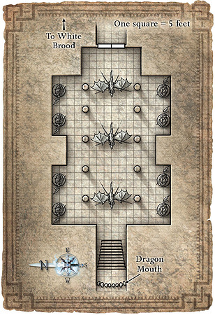 Dungeon #175 - Last Breath of the Dragon Queen; Vanquished Champions (Digital DM & Player Maps)