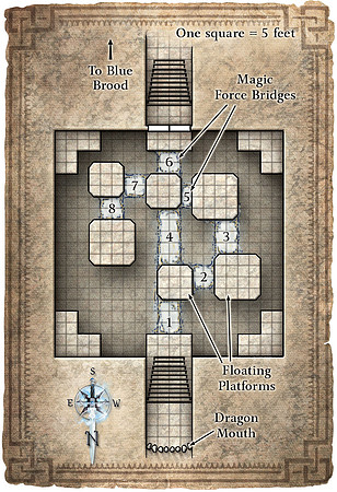 Dungeon #175 - Last Breath of the Dragon Queen; Observatory (Digital DM & Player Maps)