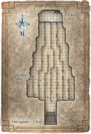 Dungeon #175 - Last Breath of the Dragon Queen; Blue Brood (Digital DM & Player Maps)