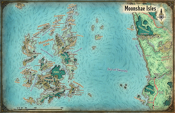 Moonshae Isles: 2025 (Artist's Print)