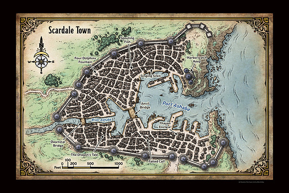 Scardale Town (Artist's Print)