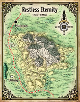 Adventures in Faerûn; Restless Eternity (Battle Map Print)