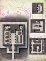 Ravenloft: The Horrors Within; Pharaoh's Rest (Battlemap Print)
