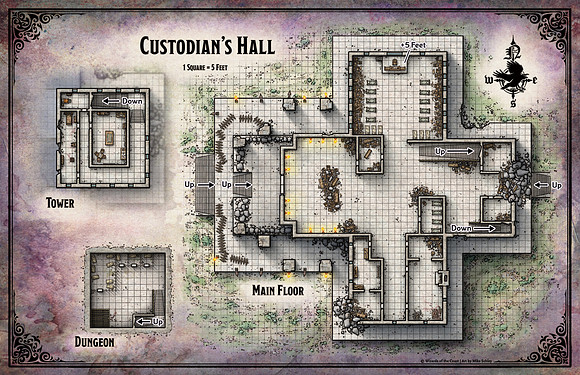 Ravenloft: The Horrors Within; Falkovnia - Custodian's Hall (Digital)