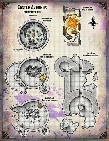 Ravenloft: The Horrors Within; Darkon - Castle Avernus (Digital)