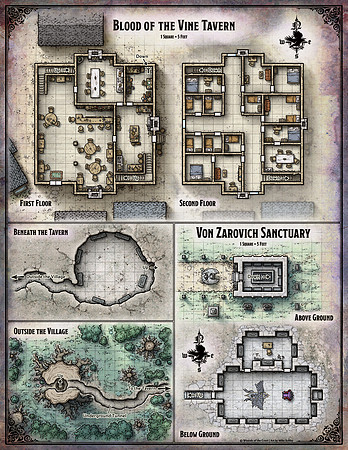 Ravenloft: The Horrors Within; Barovia - Blood on the Vine Tavern (Digital)