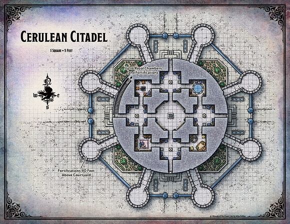 Ravenloft: The Horrors Within; Kalakeri - Cerulean Citadel (Digital)