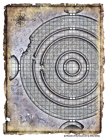 Elder Evils; Shattered Hall (Digital Player's Version - Gridded)