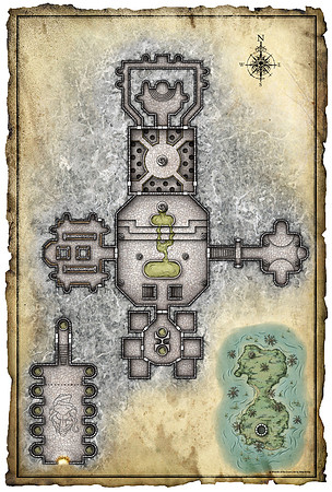 Elder Evils; Serpent Reliquary (Digital Player's Version - No Grid)