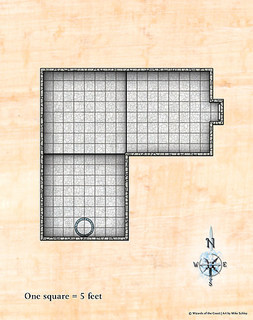 Dungeon #163 - Beyond the Mottled Tower: SoW 08; Crusher Rooms (Digital Map)