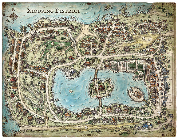 Xiousing District (Digital DM & Player Versions) $2.25