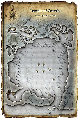 Elder Evils; Temple of Zoretha (Digital DM's Version)