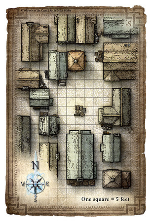 Dungeon #195 - That Which Never Sleeps; Courtyard (Digital) $2