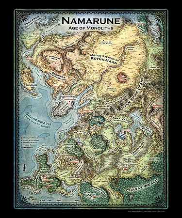 Namarune World Map