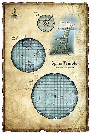 Elder Evils; Spine Temple (Digital DM's Version)