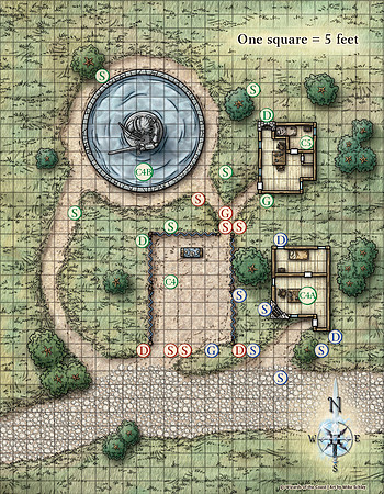 Dungeon #161 - The Temple Between: SoW 06; Shrine (DM & Player Versions)