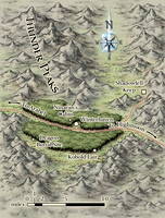 H1: Keep on the Shadowfell - Dng 155 Extras; Regional Map (Digital DM's Version)