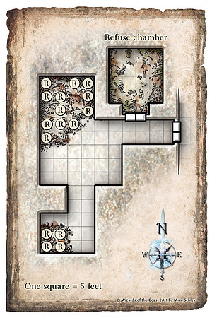 H3: Pyramid of Shadows; Area 02 - Chamber of Rats (Digital DM's Supplement Version)