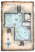 H3: Pyramid of Shadows; Area 05 - Flooded Chamber (Digital DM's Supplement Version)