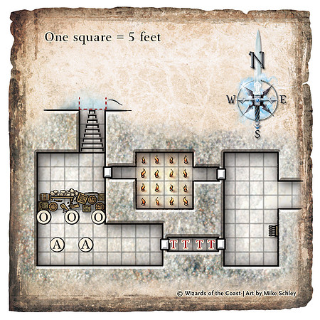 H3: Pyramid of Shadows; Area 11 - Guard Chamber (Digital DM's Supplement Version)