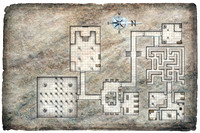 H3: Pyramid of Shadows; Pyramid Level 3 (Digital Player's Version - Gridded)
