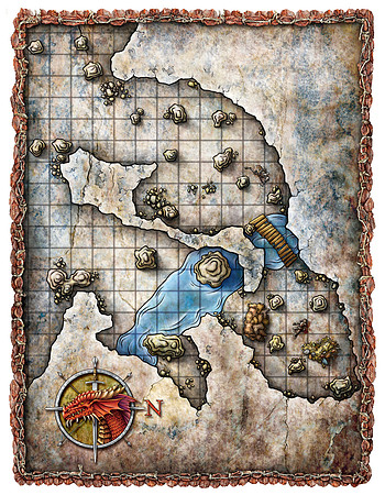 Monster Manual 4; Balhannoth Cave  (Digital Player's Version - Gridded)