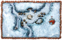 Monster Manual 4; Whitespawn Hunter Lair (Digital Player's Version - Gridded)
