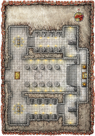 Monster Manual 4; Grand Tomb (Digital Player's Version - Gridded)