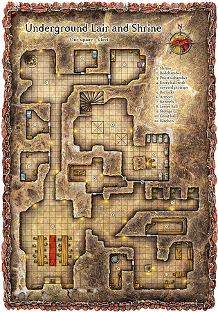 Monster Manual 4; Underground Lair & Shrine (Digital DM's Version)