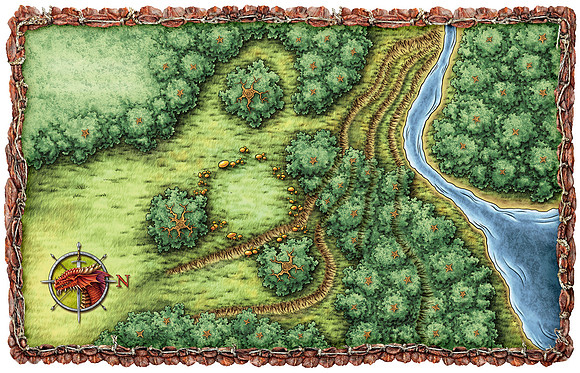 Monster Manual 4; Faerie Ring (Digital Player's Version - Gridless)