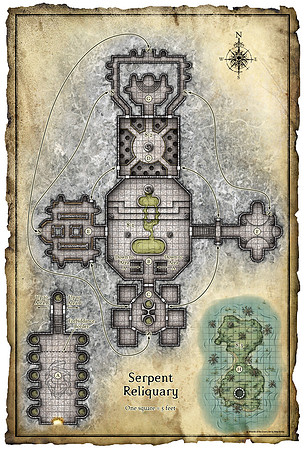 Elder Evils; Serpent Reliquary (Digital DM's Version)