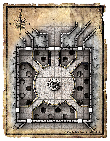 Elder Evils; Pits of the Forsaken (Digital Player's Version - Gridded)