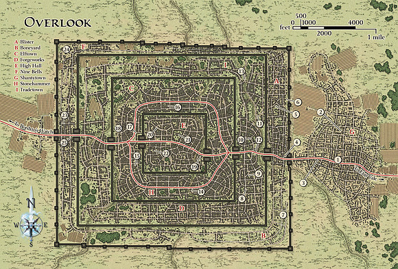 Dungeon #157 - Bordrin's Watch: SoW 02; Overlook (Digital DM & Player Versions) $2.50