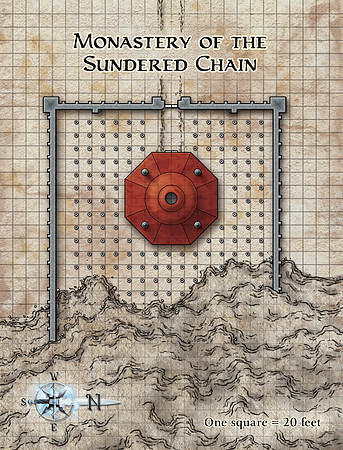 Dungeon #157 - Bordrin's Watch: SoW 02; Sundered Chain Monastery (DM & Player Versions) $2.50