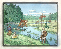The Epic Atlas: Chapter 001; An Unquiet Marsh Landscape View (Artist's Print)