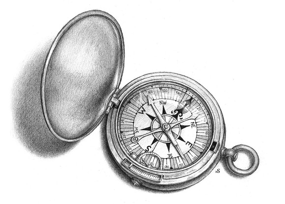 The Epic Atlas: Episode 000; Magic Compass (Artist's Print)